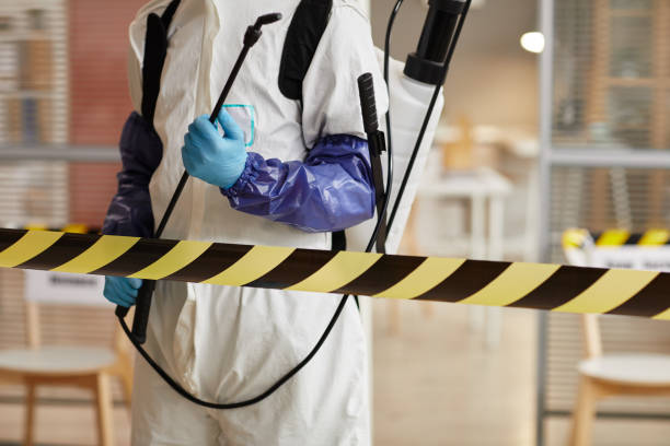 Professional Infectious Disease Decontamination technician working in Orangevale, CA